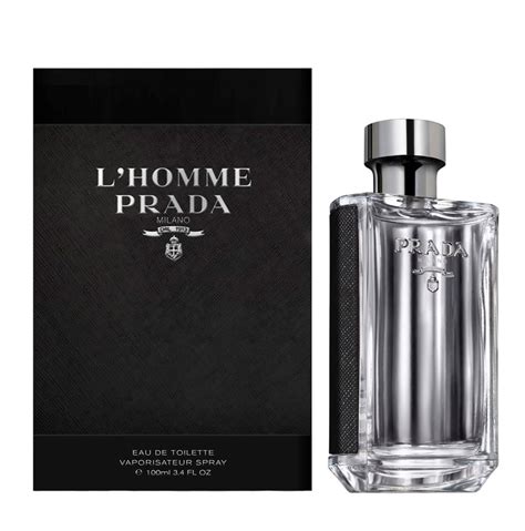 homme prada by prada eau de toilette spray 3.4 oz|prada l'homme aftershave.